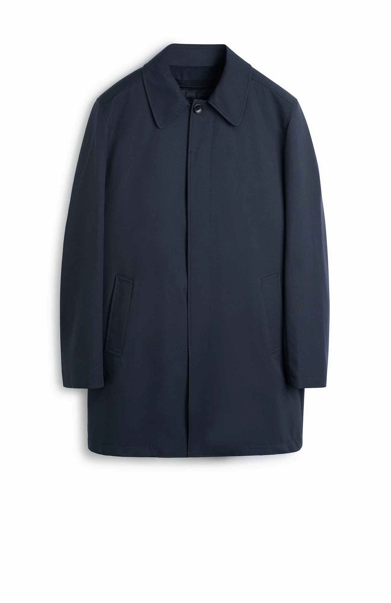 MCCORD RAINCOAT in NAVY ElasticCuffs