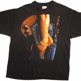 VINTAGE BRUCE SPRINGSTEEN WORLD TOUR TEE SHIRT 1992 SIZE LARGE MADE IN USA Weekend Essential Timeless Fit