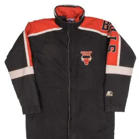 watch Practical Comfort VINTAGE NBA STARTER CHICAGO BULLS 1990S PUFFER JACKET SIZE MEDIUM