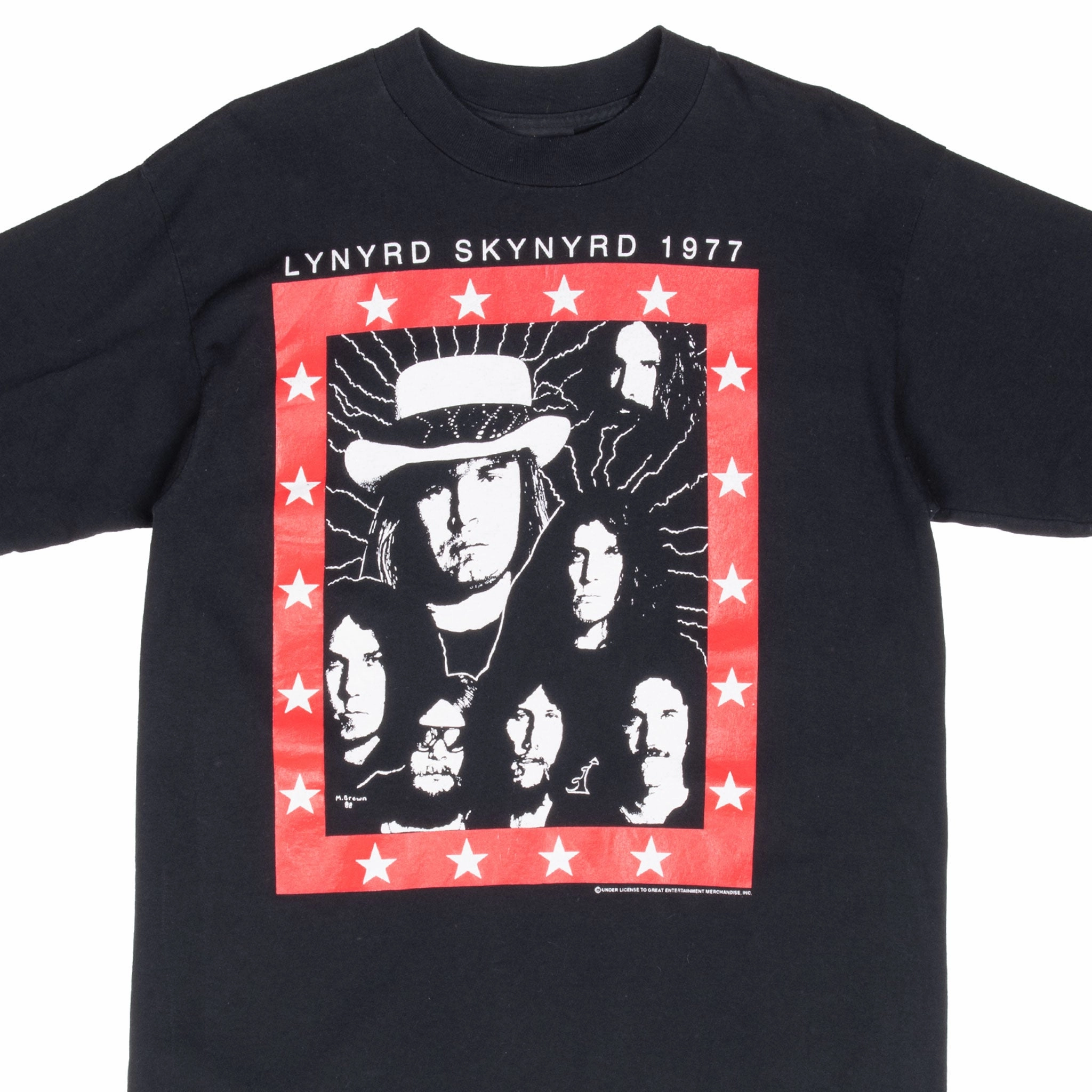 VINTAGE LYNYRD SKYNYRD 1977 TEE SHIRT LARGE MADE IN USA 1990s Flattering Cut