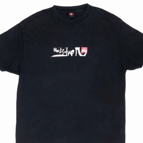 Fashion Essential Anti Static Fabric VINTAGE QUICKSILVER BLACK SURF TEE SHIRT 2000S LARGE