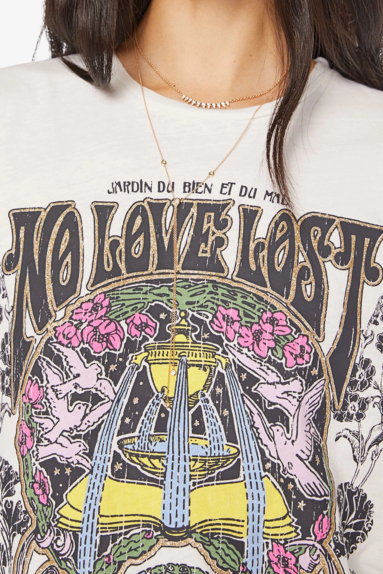 Loose Textured Travel Outfit High Quality Classic Wear Earthy The Rowdy Tee