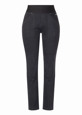 Pocketful Stretch Knee Patch Utility Pant Breathable Capris Fit and Stability