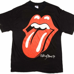 Chilly Day Style Zip Up VINTAGE ROLLING STONES THE NORTH AMERICAN TOUR TEE SHIRT 1989 MEDIUM MADE IN USA