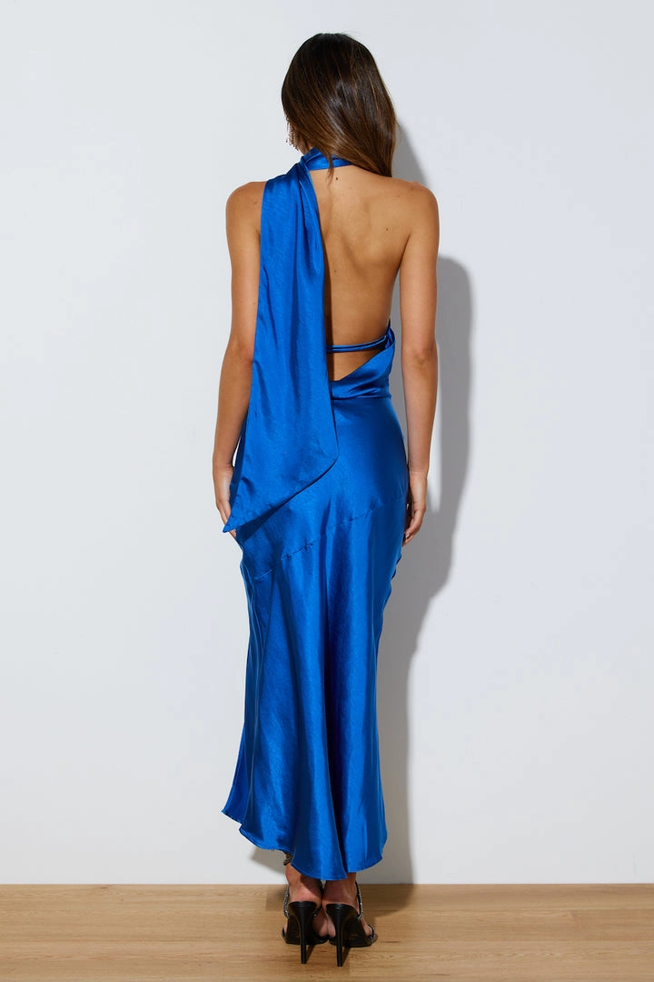 Athena Dress - Cobalt Relax Line