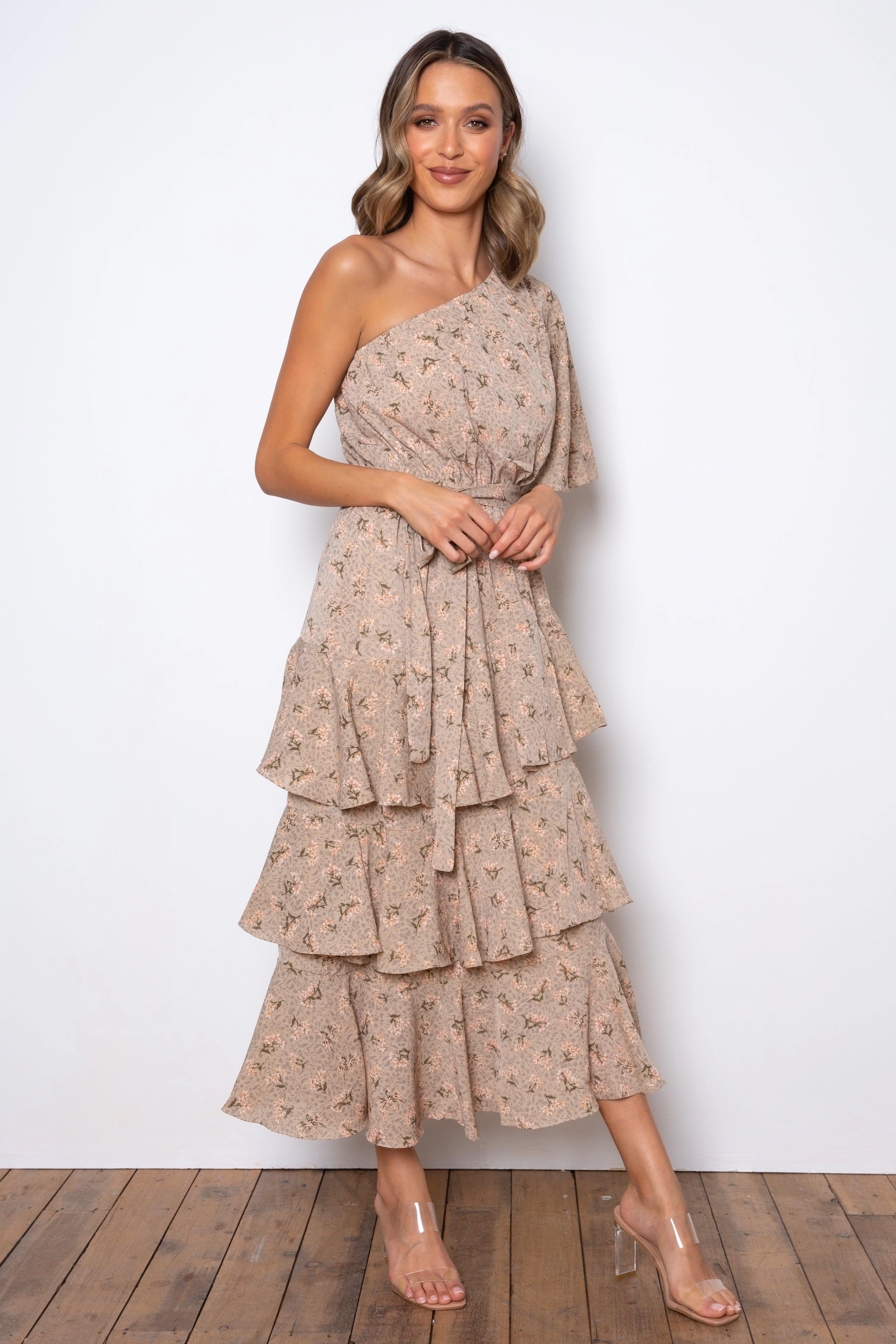 Atlantis Maxi Dress - Beige Casual Essential Relaxed and stylish
