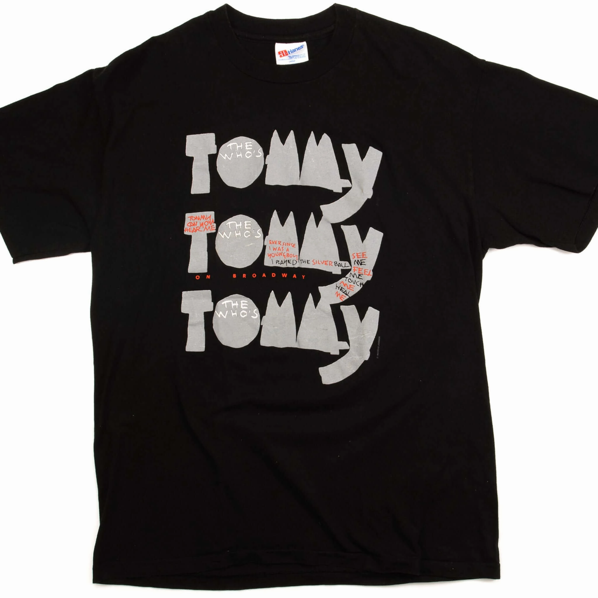 Bold Design VINTAGE THE WHO'S TEE SHIRT 1993 SIZE LARGE