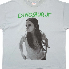 Water Based Ink Print VINTAGE SONIC YOUTH DINOSAUR JR TEE SHIRT 1992 SIZE LARGE