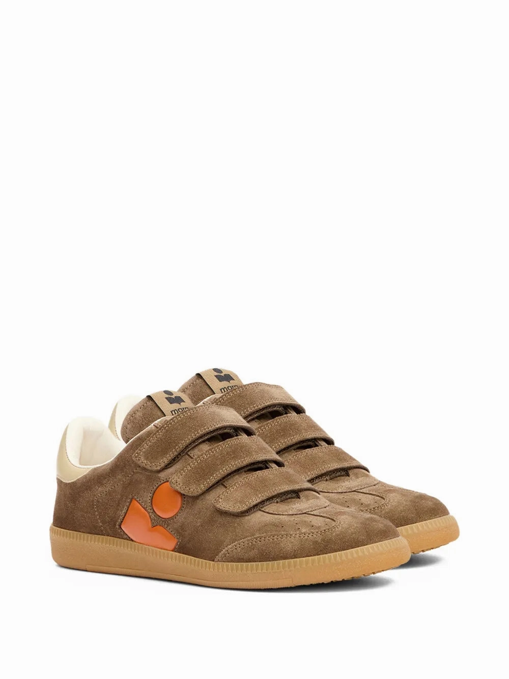 FoamMidsole Comfort Shock Beth Sneaker in Khaki/Orange