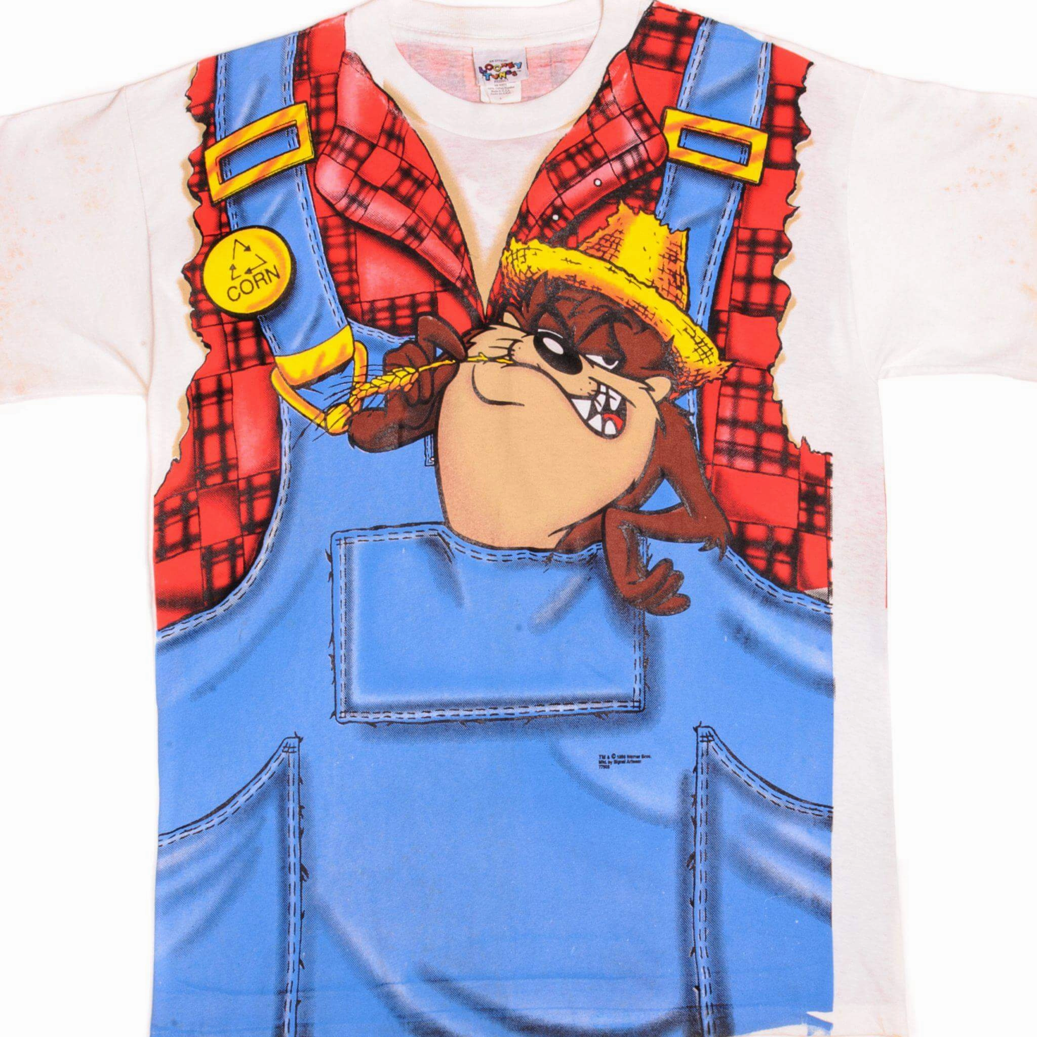 Smooth Look VINTAGE LOONEY TUNES TEE SHIRT 1996 SIZE LARGE MADE IN USA DEADSTOCK