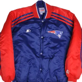 VINTAGE NFL NEW ENGLAND PATRIOTS STARTER PROLINE JACKET 1990S SIZE LARGE campfire Rugged Gear