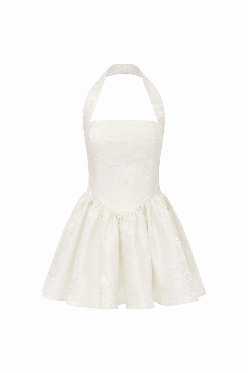 Fit For All Sabina Mini Dress - Ivory