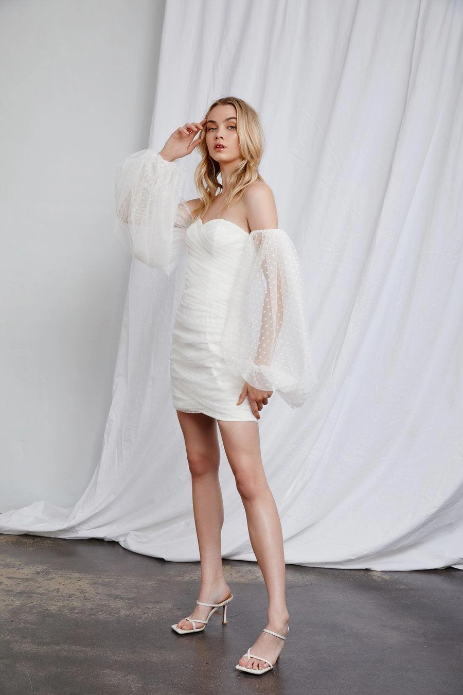 Smart Fashion Saya Dress - White