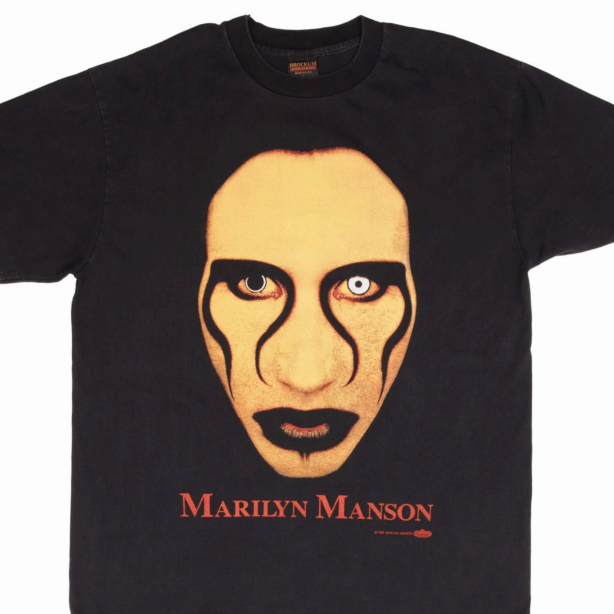 BOOTLEG MARILYN MANSON S*X IS DEAD 1997 TEE SHIRT XL MADE IN USA Sporty Fit Chic Design