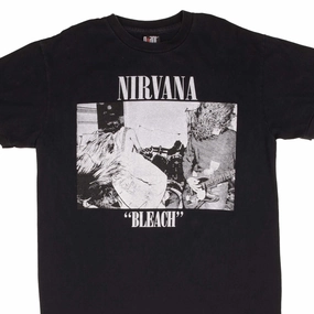 BOOTLEG NIRVANA BLEACH SUB POP TEE SHIRT XL MADE IN USA SINGLE STITCH Chill Vibes Movie Night