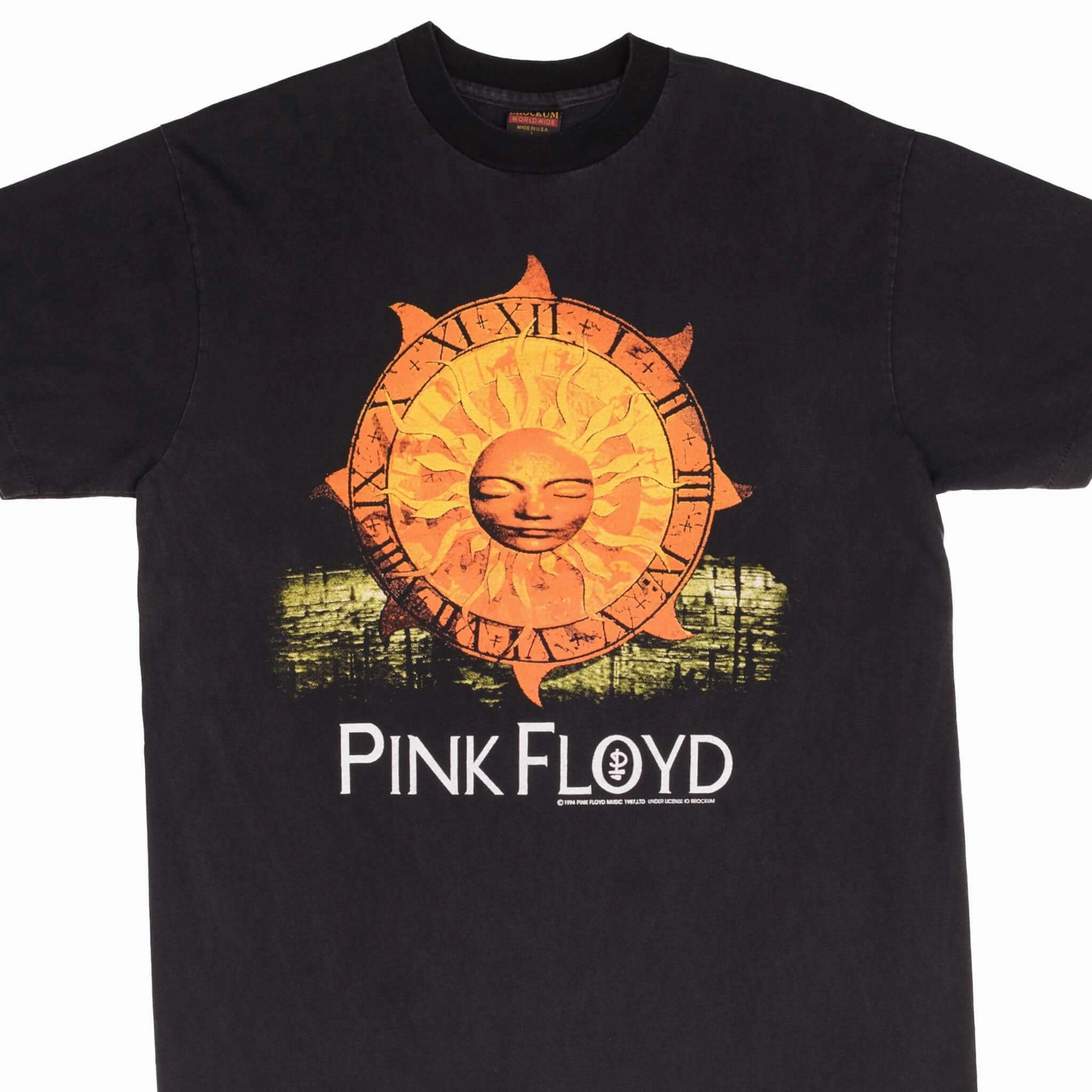 Water Based Ink BOOTLEG PINK FLOYD NORTH AMERICAN TOUR 1994 TEE SHIRT SIZE LARGE MADE IN USA