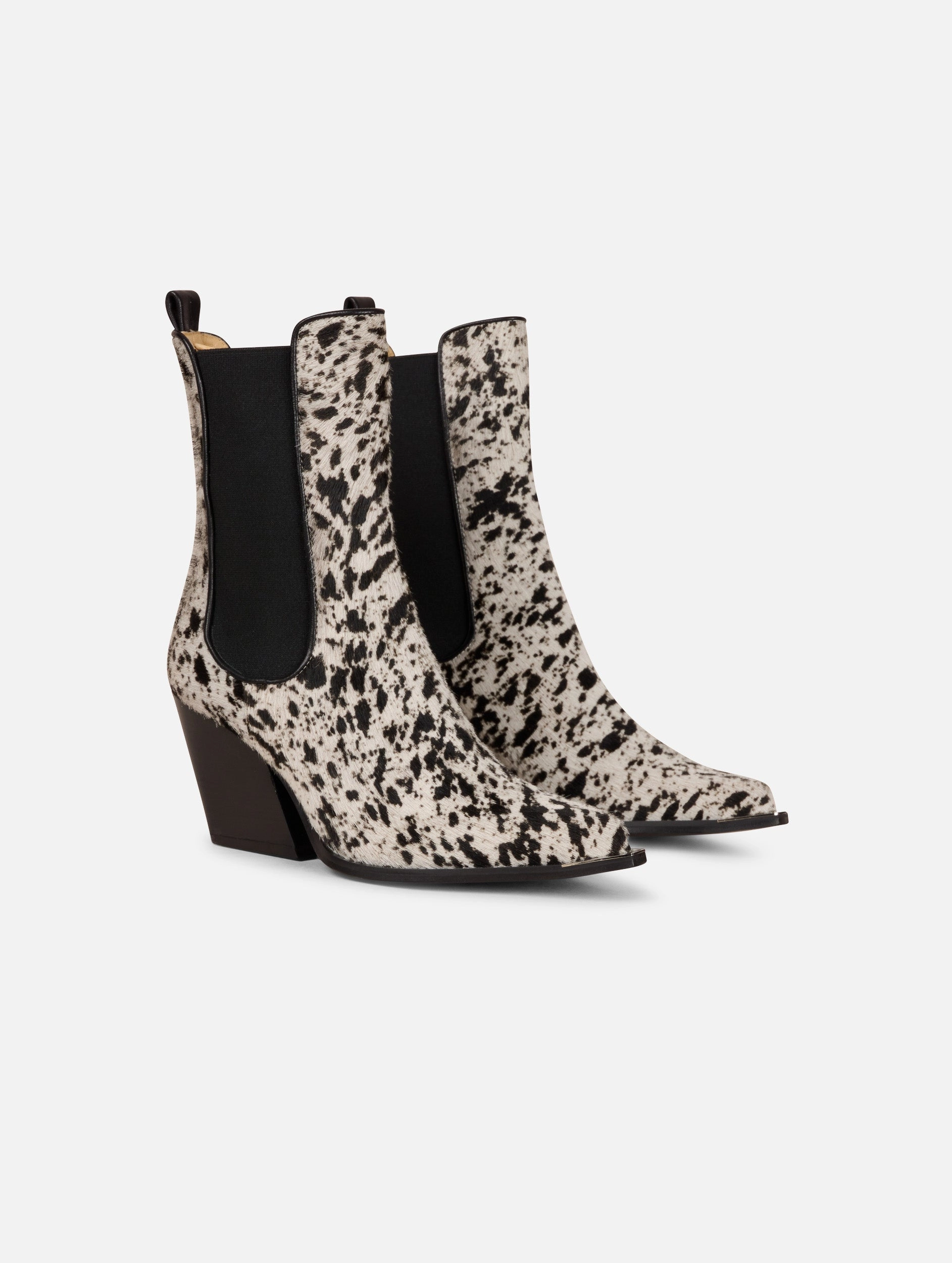 Boots ??lastiqu??s en cuir fa?on poulain imprim?? Stable Support Active Nomad