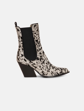 Boots ??lastiqu??s en cuir fa?on poulain imprim?? Shock Absorbing Morning Walk