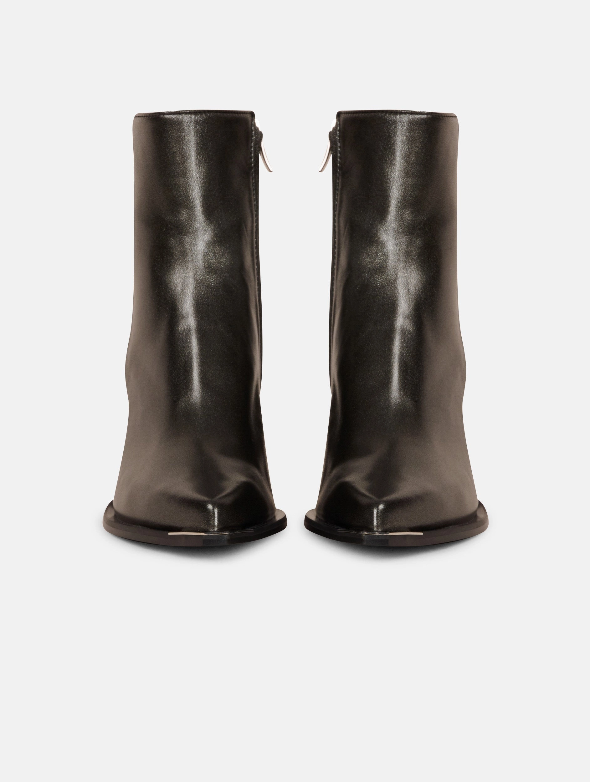 Boots en cuir m??tallis?? Leather Comfort