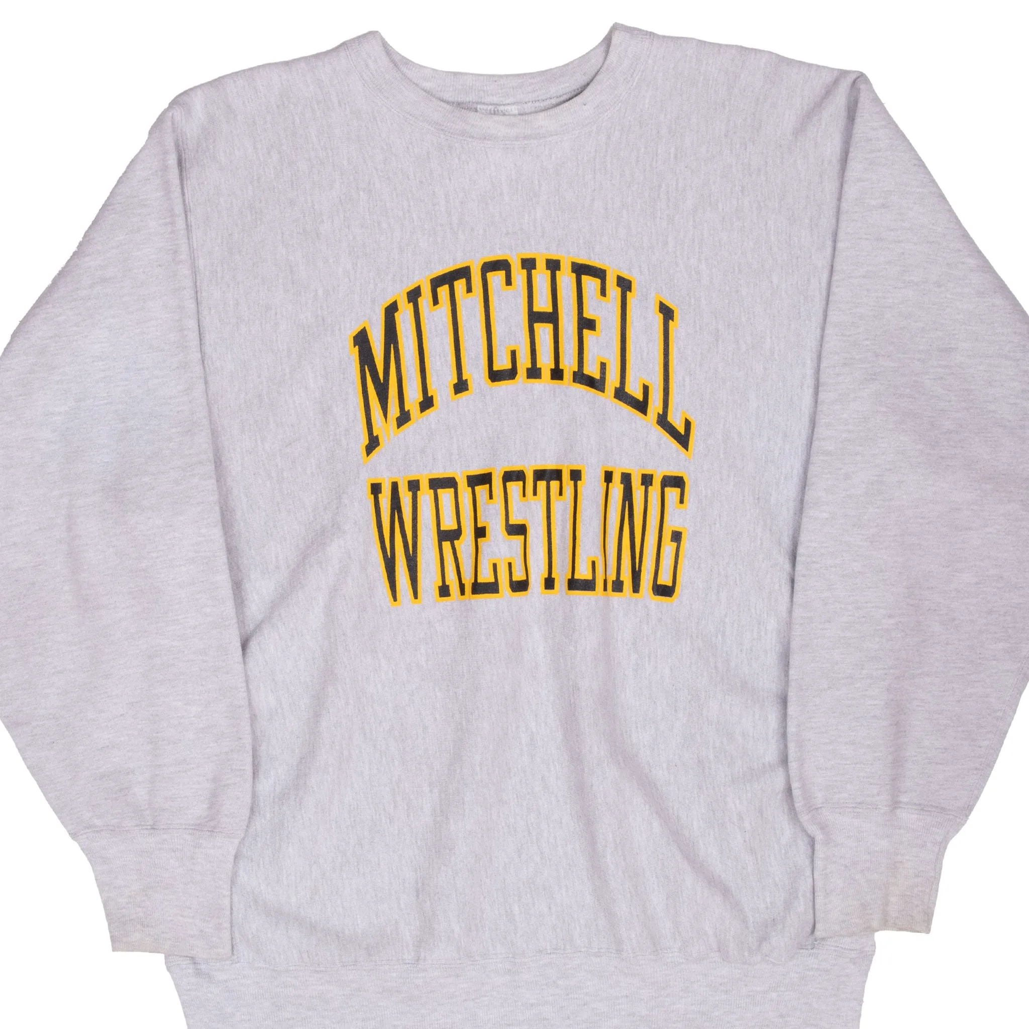 Anti-static VINTAGE MITCHELL WRESTLING CHAMPION REVERSE WEAVE SWEATSHIRT 1990S 2XL MADE USA