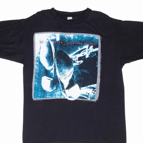 VINTAGE DIRE STRAITS EUROPEAN TOUR 1991 TEE SHIRT LARGE insulated