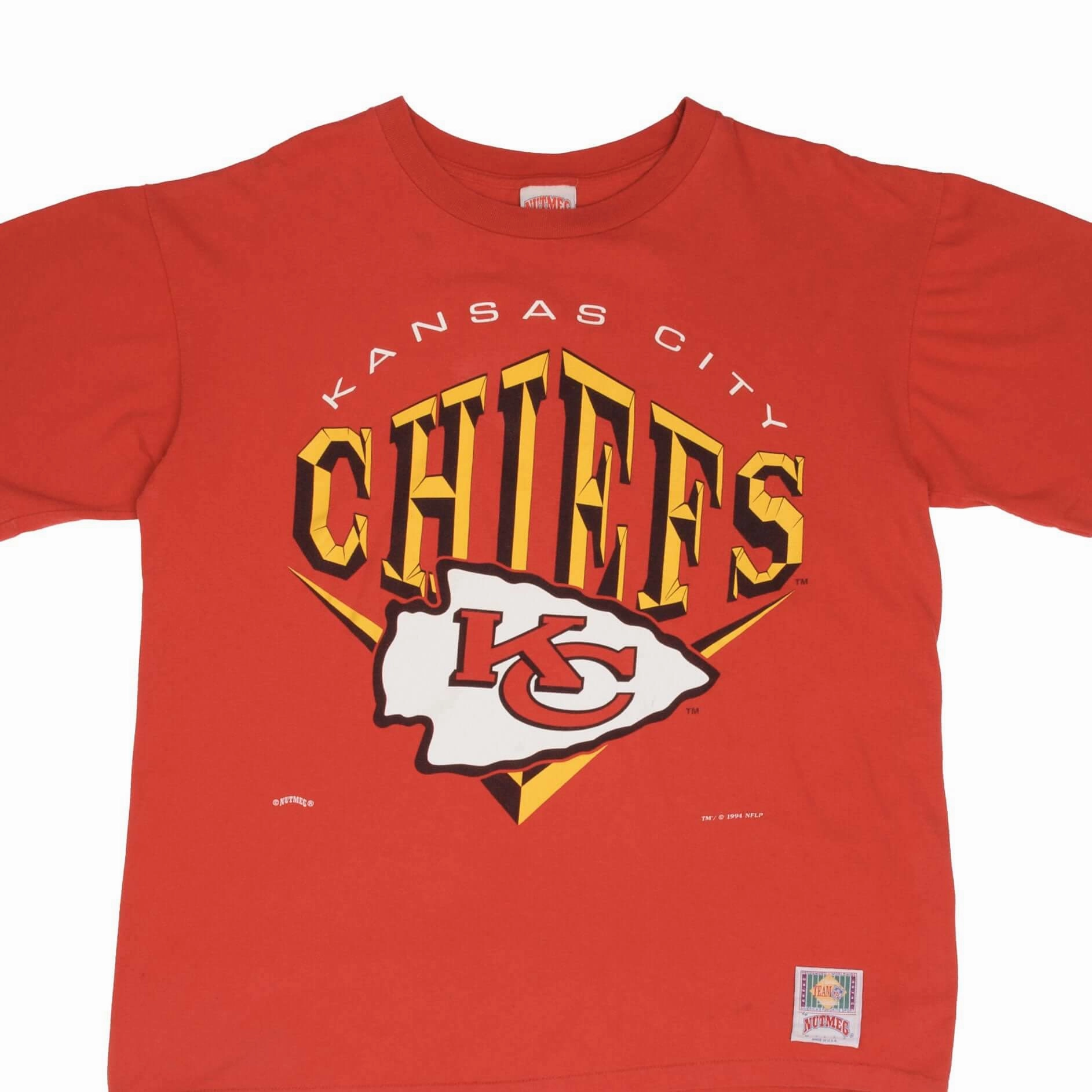 Chill Vibe Cozy Layer Fit VINTAGE NFL KANSAS CITY CHIEFS 1994 TEE SHIRT SIZE XL MADE IN USA