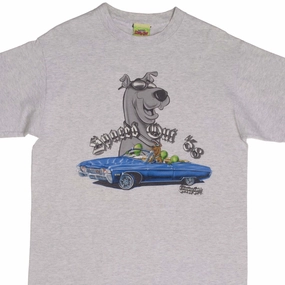 Spandex Enhanced Elasticity VINTAGE SCOOBYDOO SPACED OUT 68 TEE SHIRT 1998 SIZE LARGE