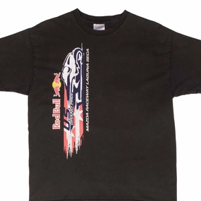 UltraSoftBrushedInterior Running Speed VINTAGE MOTO GP US RED BULL GRAND PRIX 2000S TEE SHIRT SIZE LARGE