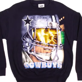suitable for workouts VINTAGE NFL DALLAS COWBOYS SWEATSHIRT 1997 SIZE MEDIUM MADE IN USA