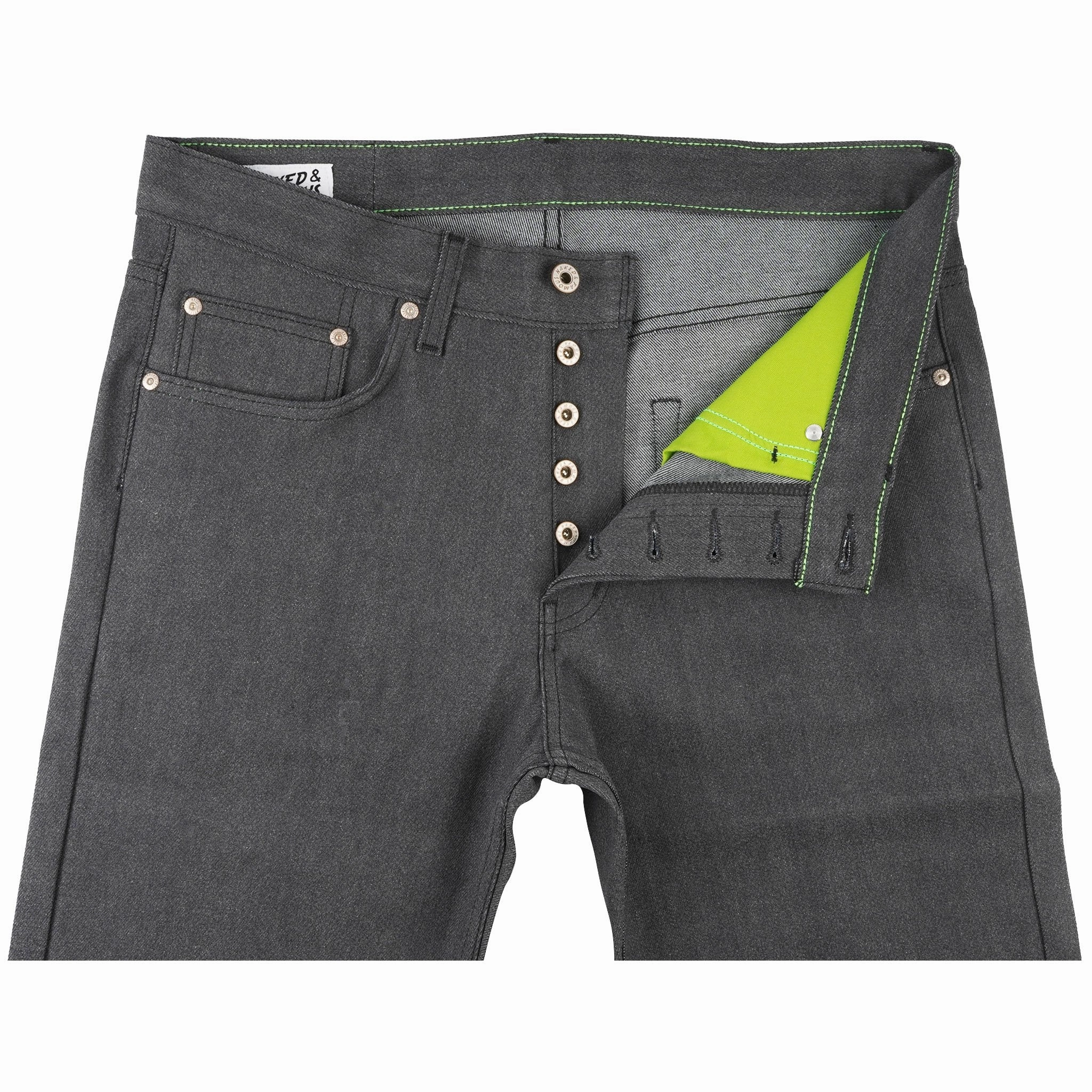 Easy Guy - Ghostbusters Slimer Glow In The Dark Selvedge Classic Five Pocket Design