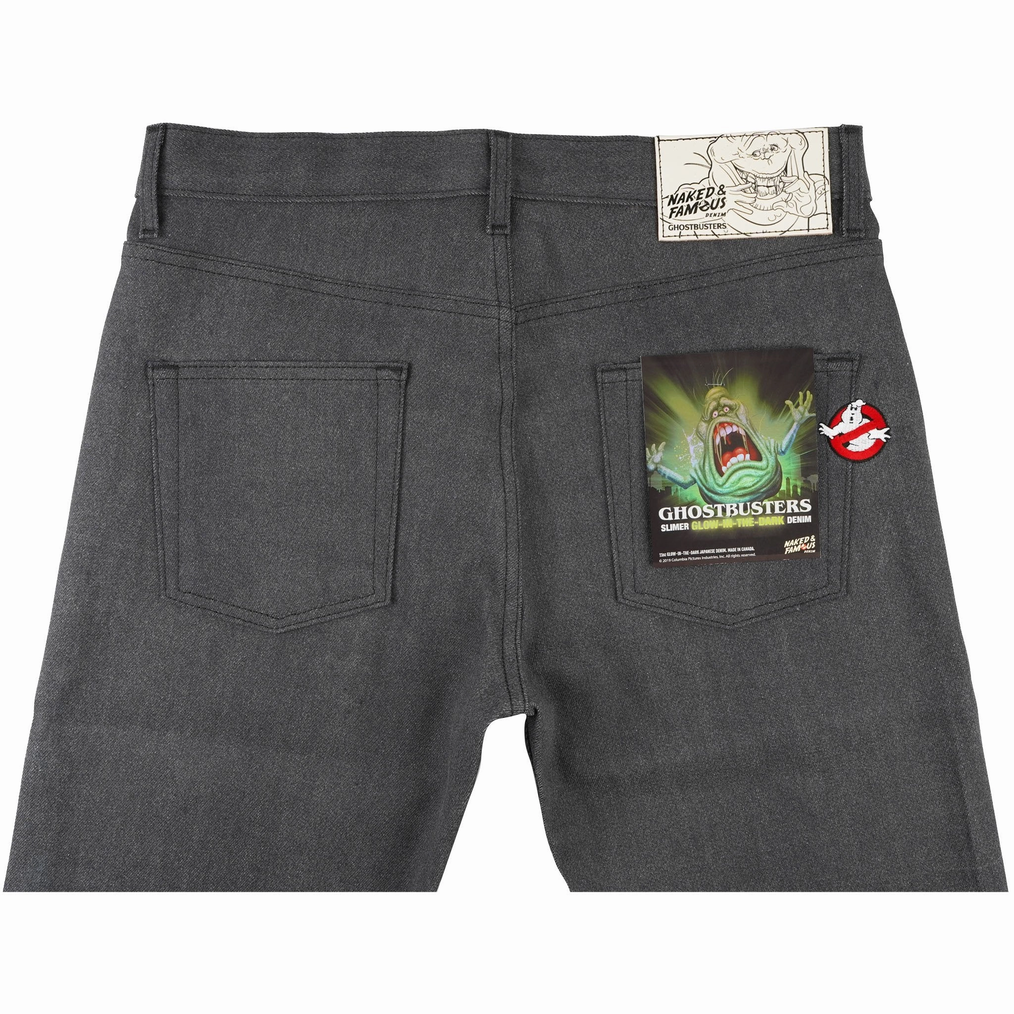 Easy Layering Easy Guy - Ghostbusters Slimer Glow In The Dark Selvedge