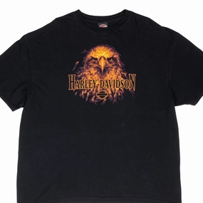Light Outfit VINTAGE HARLEY DAVIDSON EAGLE 2010 TEE SHIRT 2XL