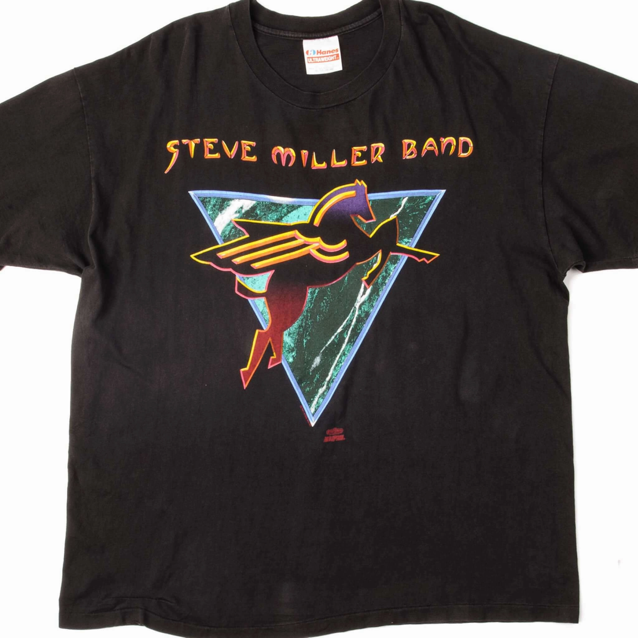 Breathable Waist VINTAGE STEVE MILLER BAND TOUR TEE SHIRT 1992  SIZE XL MADE IN USA