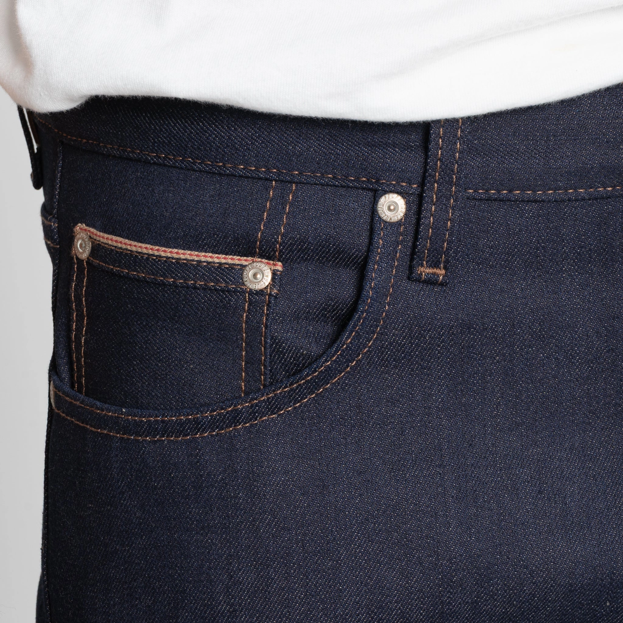 Weekend Ready Easy  Guy - Coffee Dye Selvedge - Indigo