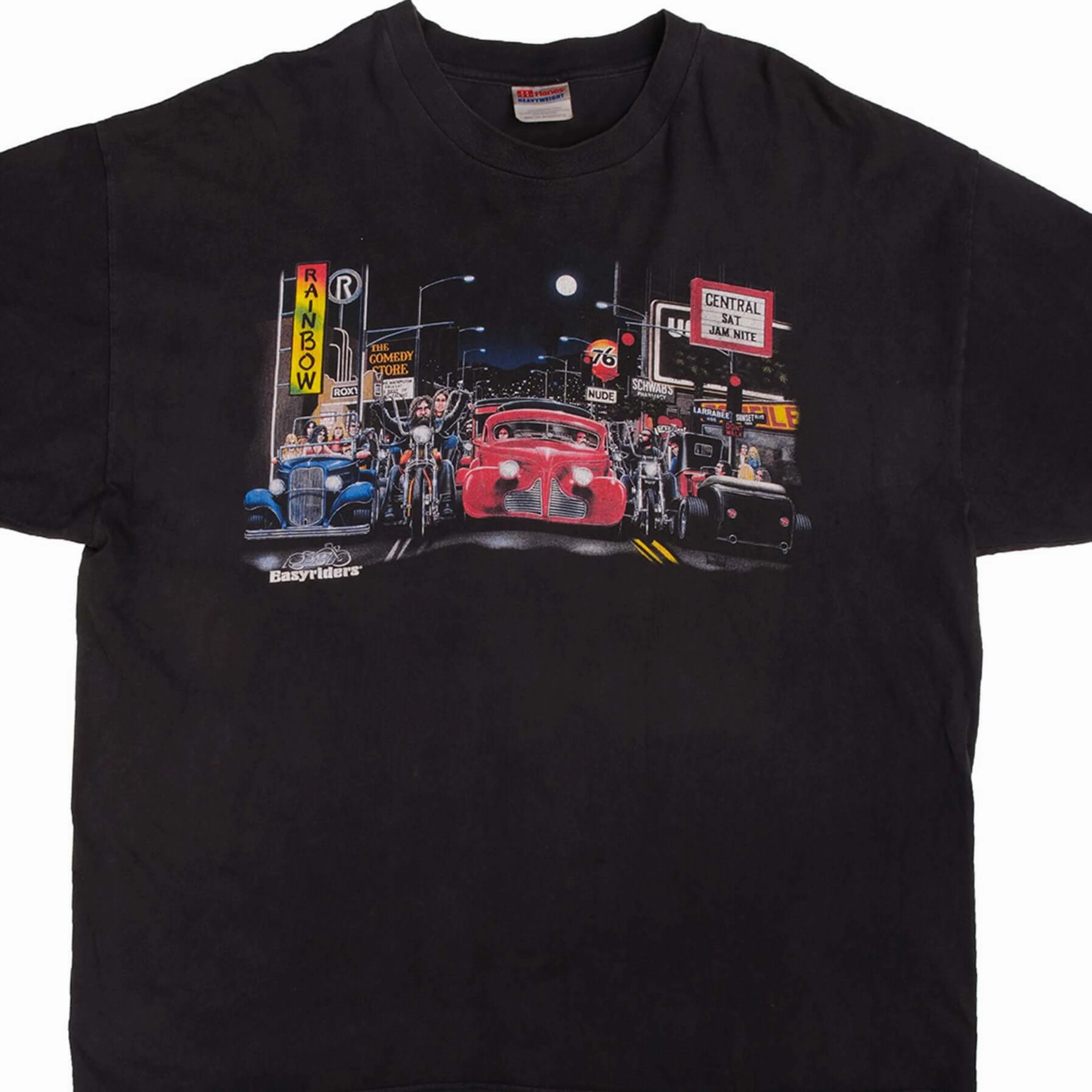 Flexible stretch Chic and Cozy VINTAGE EASY RIDERS TEE SHIRT 2002 SIZE 2XL