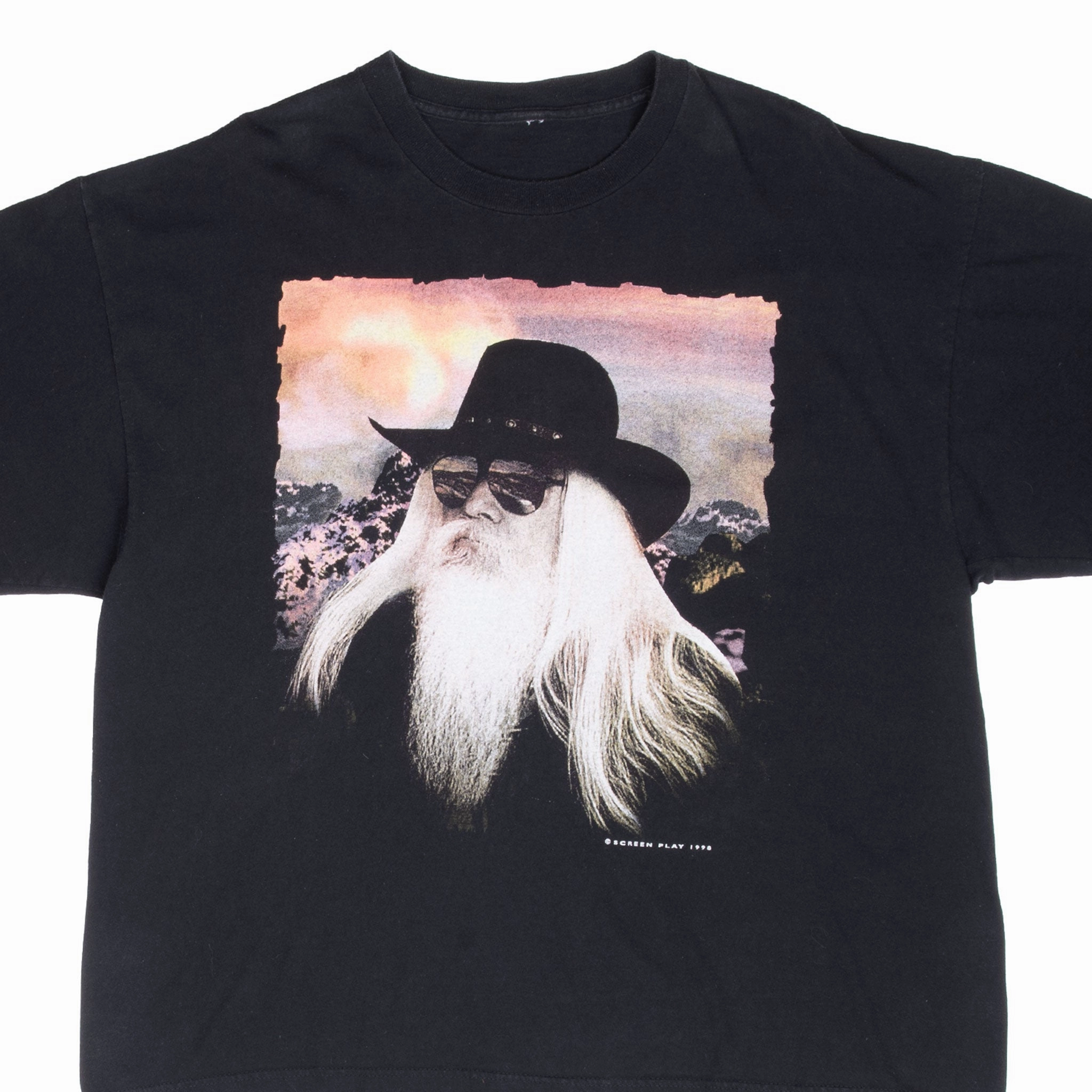 VINTAGE LEON RUSSELL HANK WILSON VOLUME 3 1998 TEE SHIRT 2XL Simple Comfort Wear