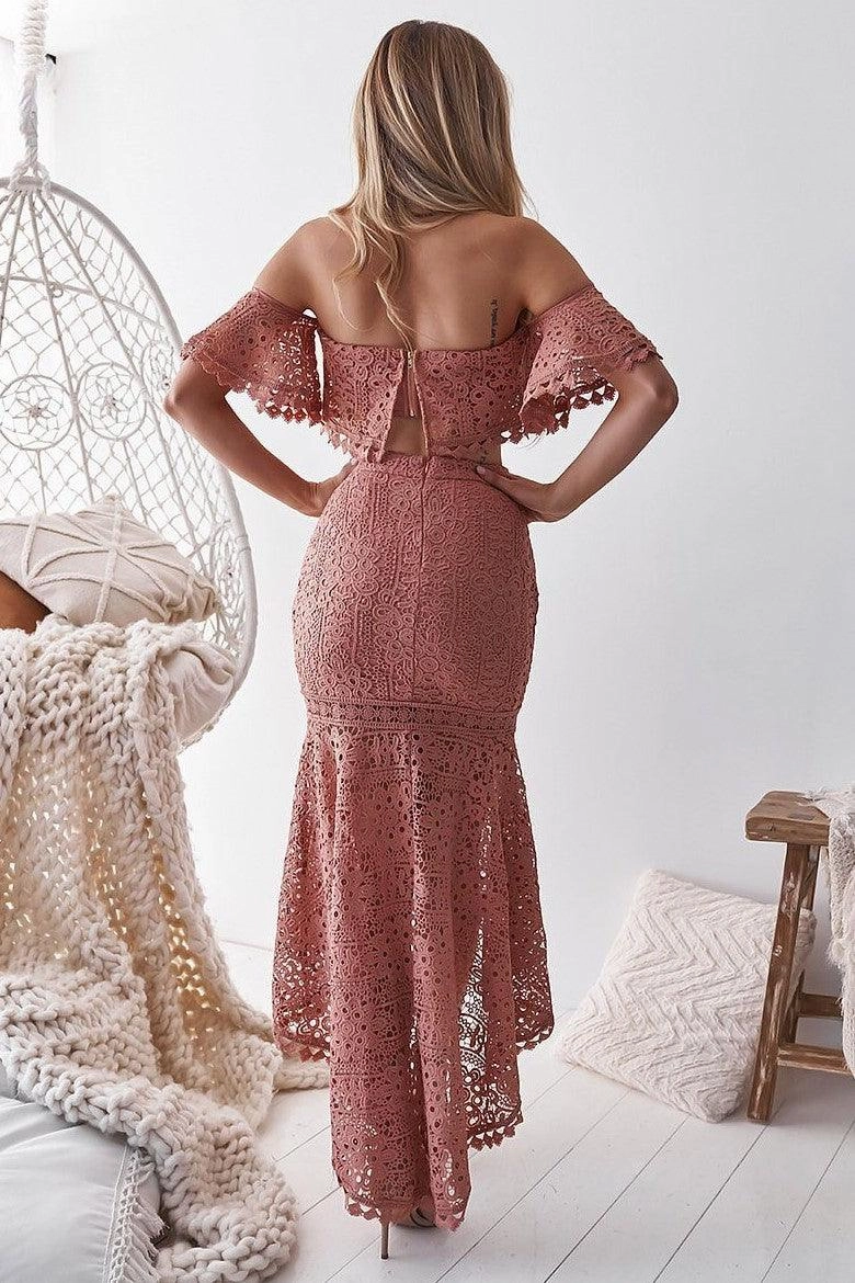 Celine Set - Mauve Romantic Vibes Polished Details