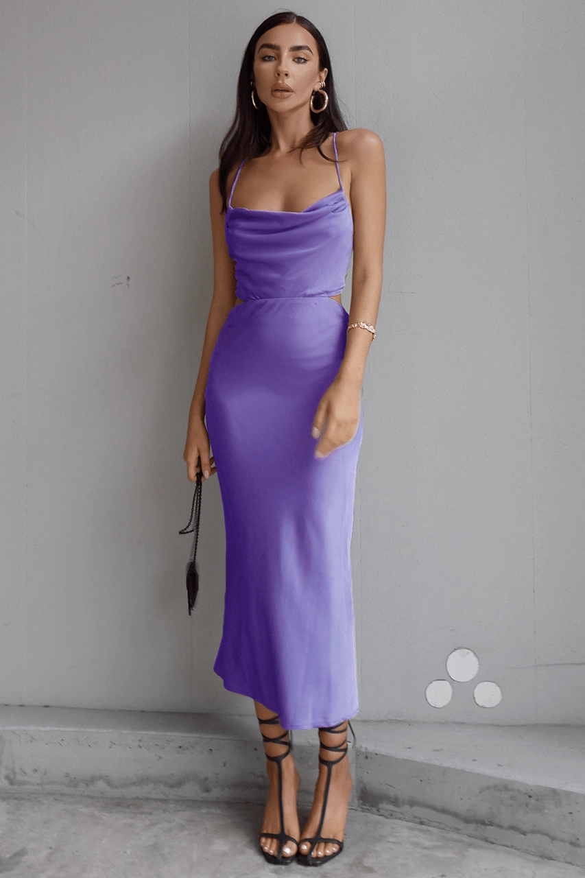 Family Glow Spring Ready Charissa Slip Dress - Violet