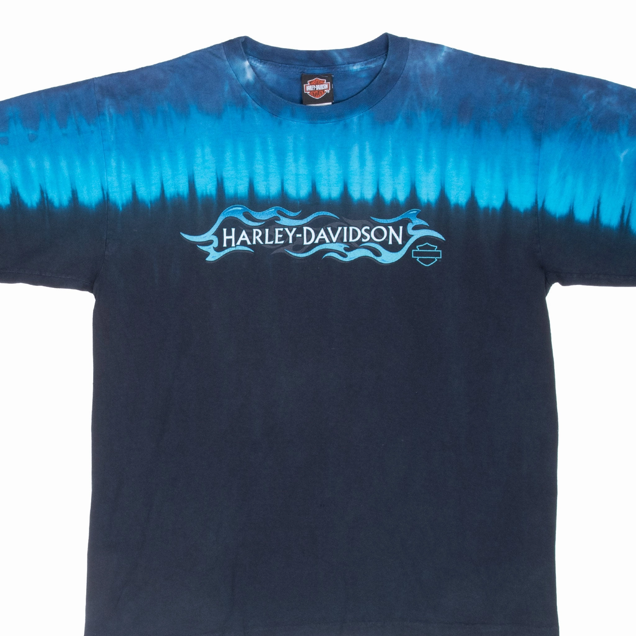 VINTAGE HARLEY DAVIDSON DAYTONA BEACH 2000 TIE DYE TEE SHIRT LARGE MADE IN USA Bohemian style