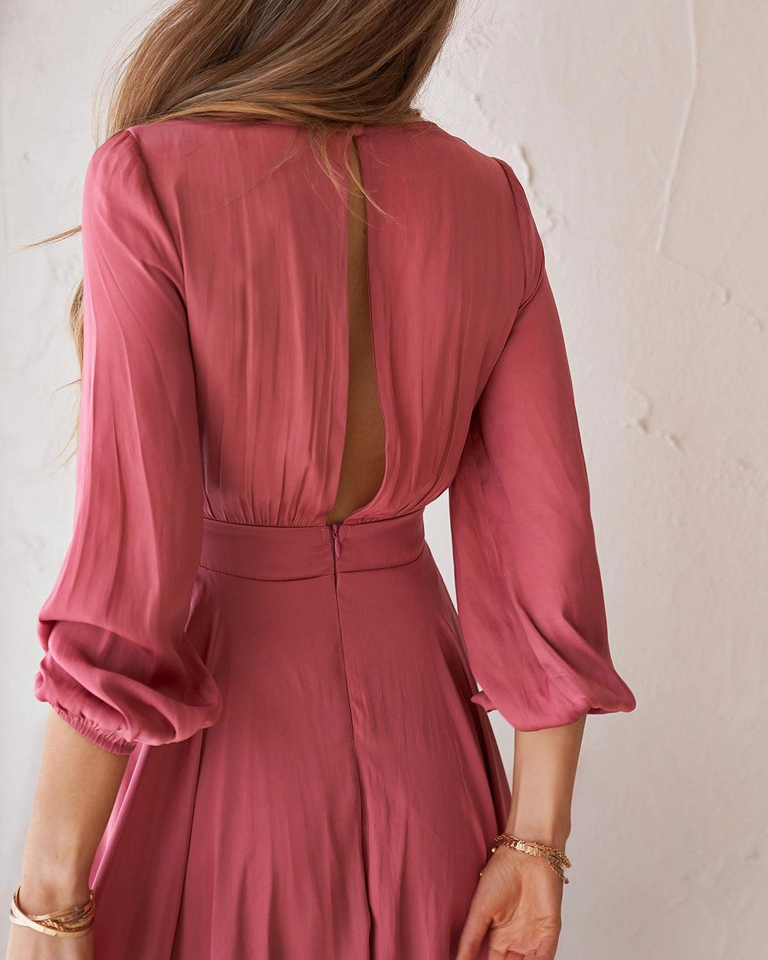 Balance Dress - Mauve Weekend Edge Comfortable texture