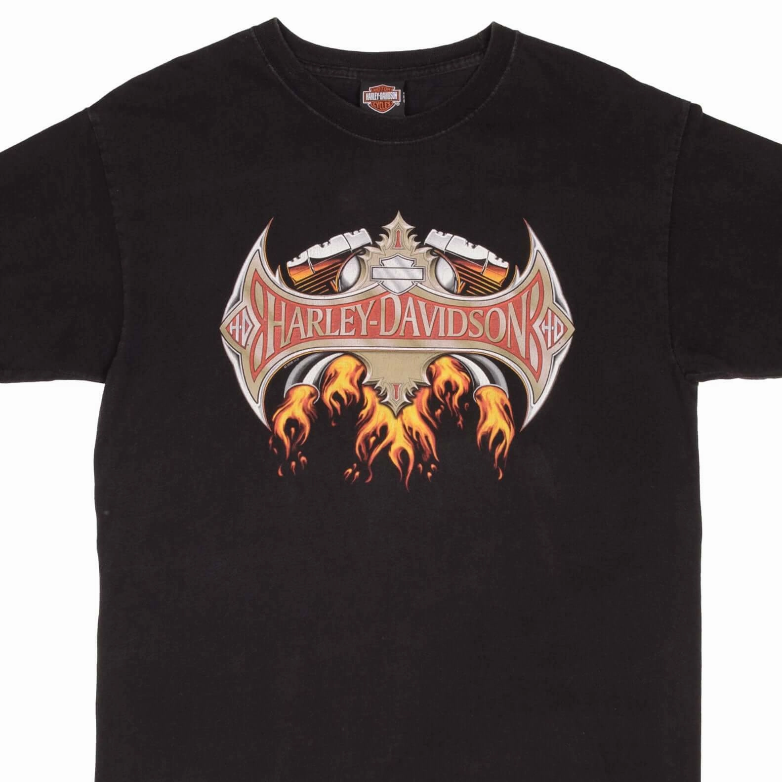 Soft Waistband VINTAGE HARLEY DAVIDSON COLUMBIA SC TEE SHIRT 2006 SIZE LARGE