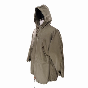 Clean Edge Piece VINTAGE US ARMY PULLOVER MOUNTAIN PARKA FIELD COTTON 1948 MEDIUM