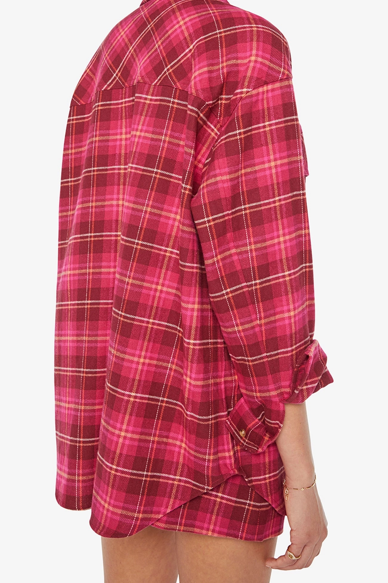 Natural Look Barrel Leg Construction Lazy Sunday Shirt