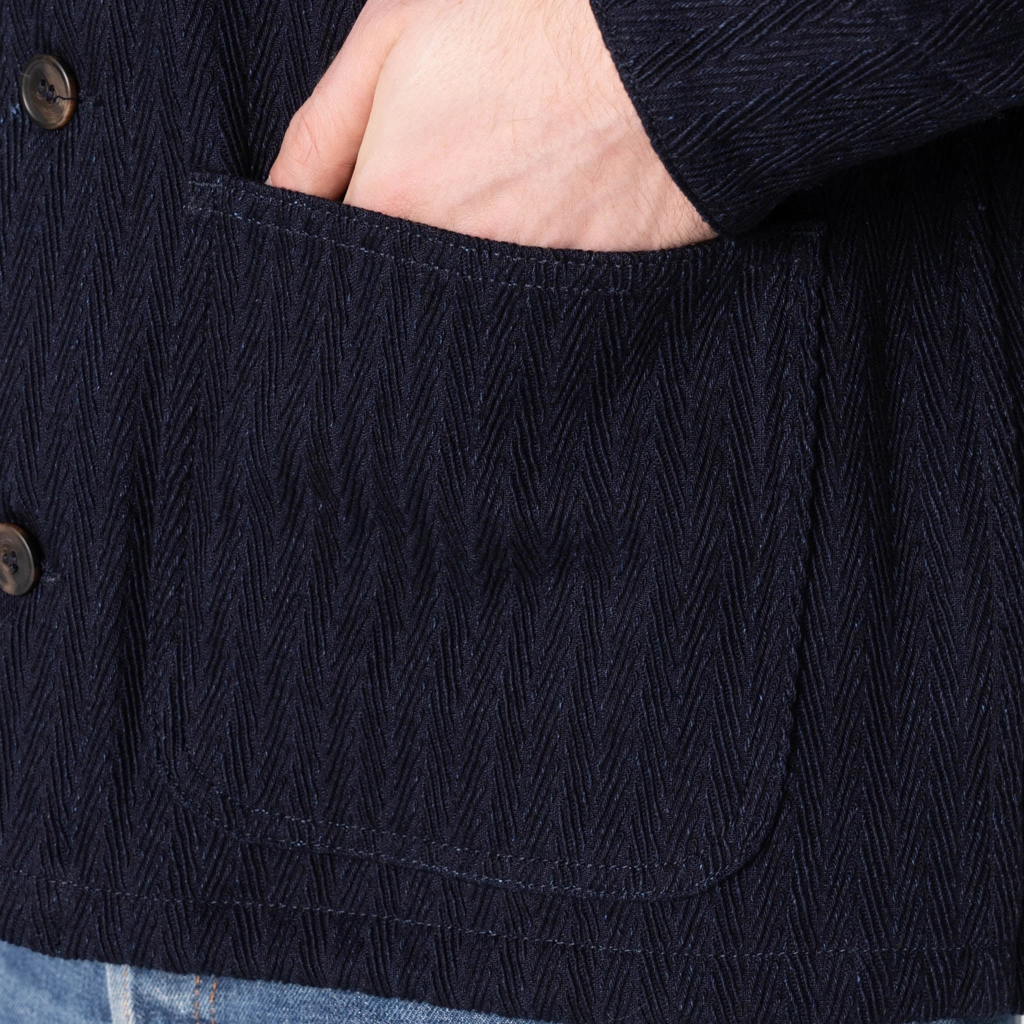 desert Chore Coat - Indigo Sugiaya