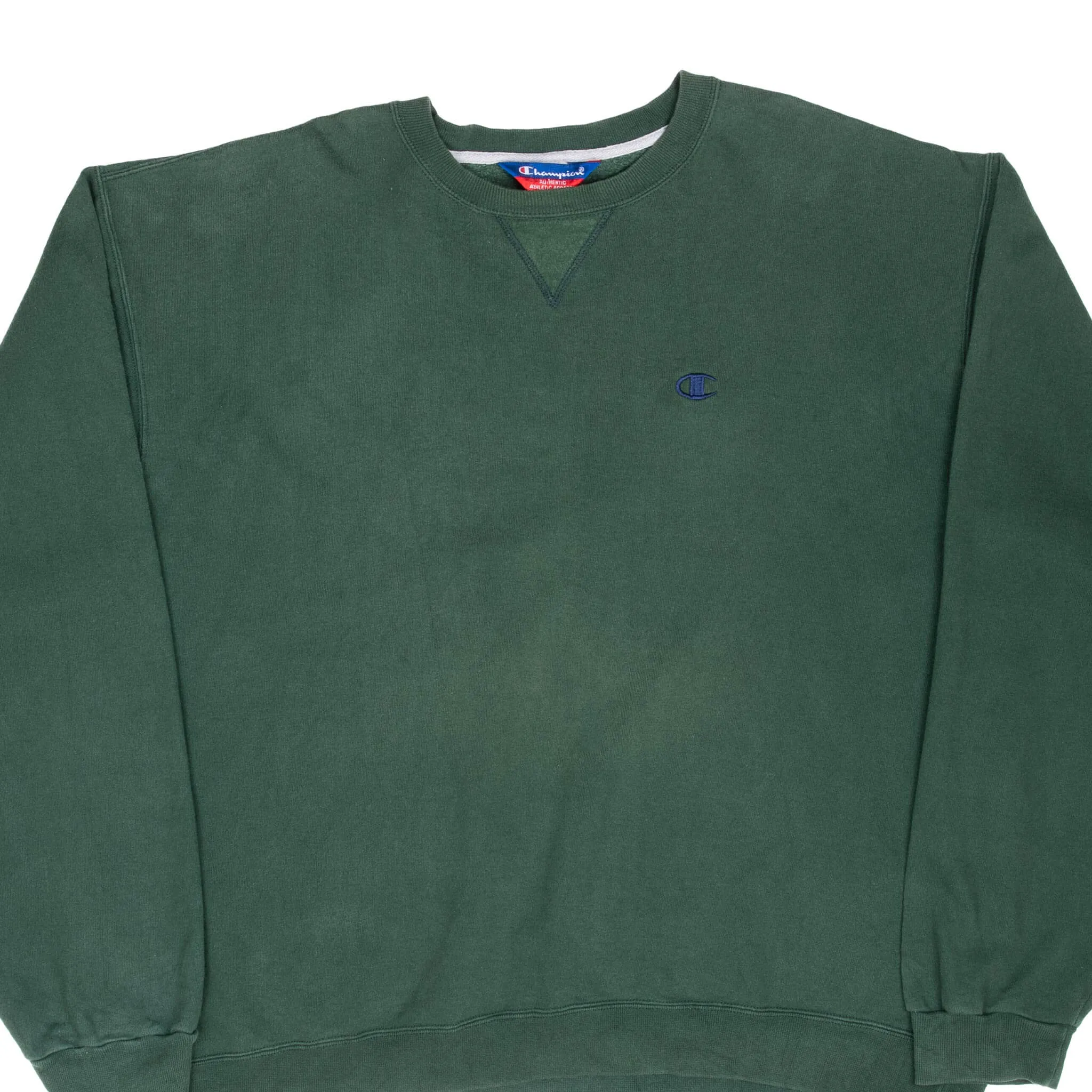 consumer preference Casual Wear VINTAGE CHAMPION CLASSIC GREEN SWEATSHIRT 2000S 2XL