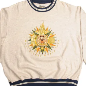 Active Stretch Flexible Waistband VINTAGE WALT DISNEY WORLD TOUR SWEATSHIRT SIZE LARGE