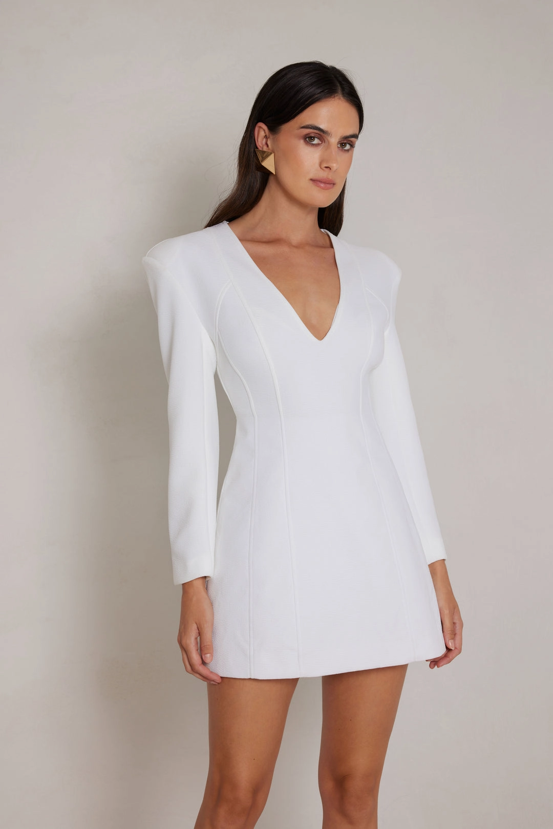Formal Look Timeless Layer Amira Dress - White