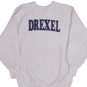 VINTAGE CHAMPION REVERSE WEAVE DREXEL UNIVERSITY SWEATSHIRT 90S XL MADE USA Hiking wear industry standard