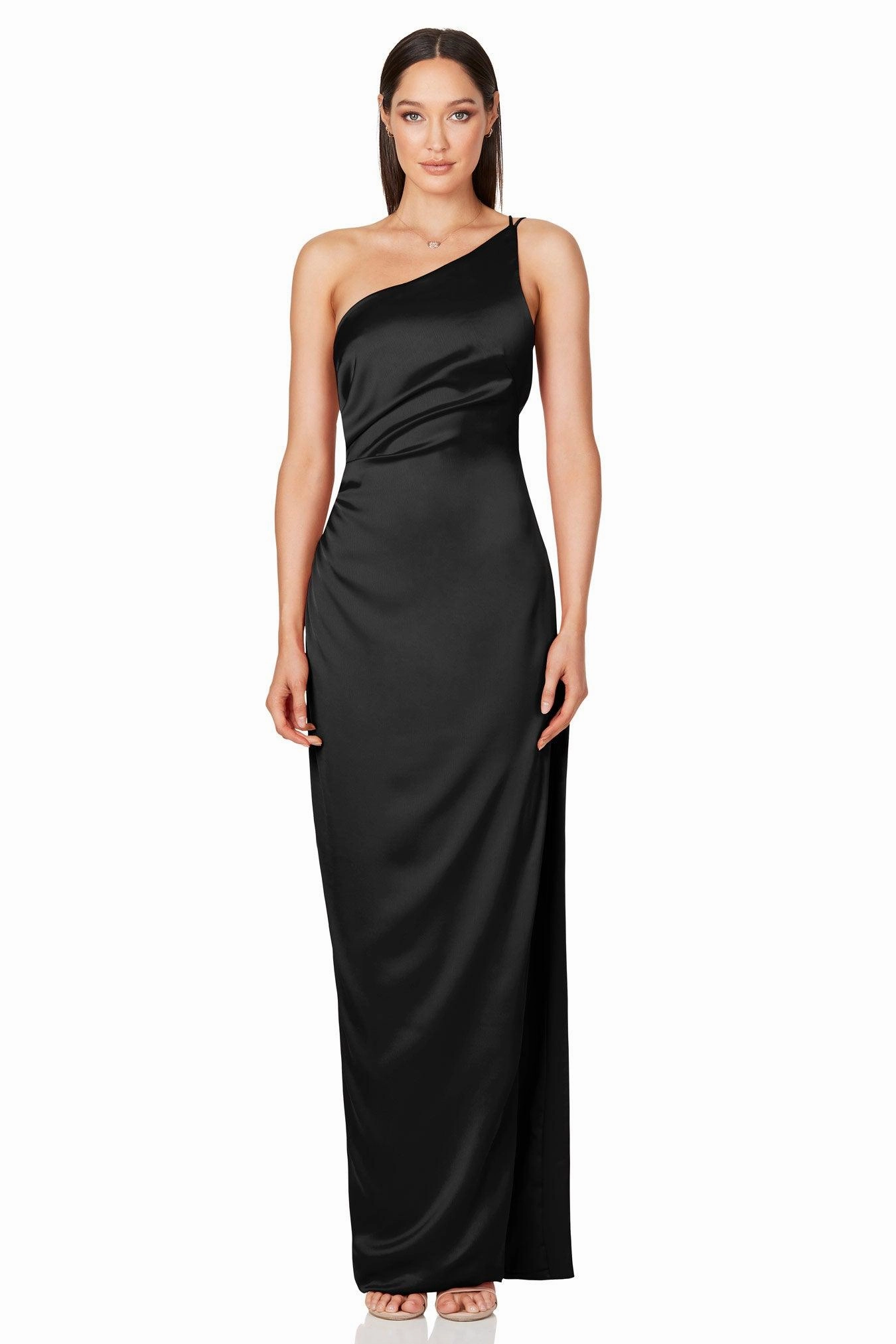 Silk Flow Nookie Gypsy Gown - Black