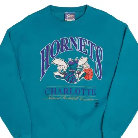 VINTAGE NBA CHARLOTTE HORNETS SWEATSHIRT 1990S LARGE MADE USA Backpacking Essential Timeless Style